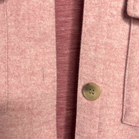 H&M Pink Button Up Shacket - Picture 4 of 10